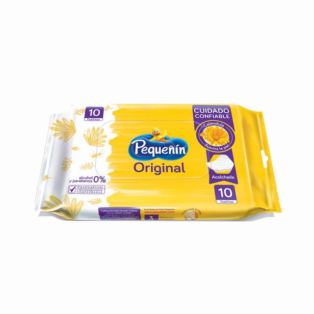 PAÑITOS HÚMEDOS PEQUEÑÍN KARITE X 10 UDS