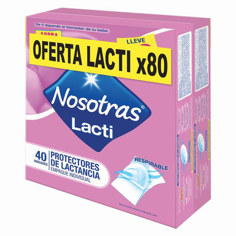 PROTECTORES NOSOTRAS LACTI 40 UDS X 2 UDS