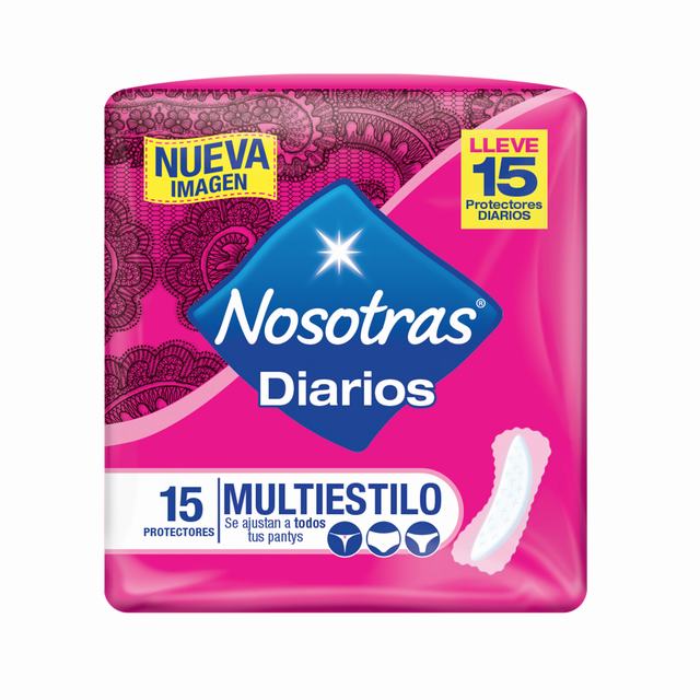 PROT.NOSOTRAS DIARIO.MULTI ESTILO 15 UND - REG. INVIMA NSOC51191.12CO