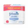 3 JABON JJ BABY ORIGINAL 110 GR - REG. INVIMA NSOC11630-04CO