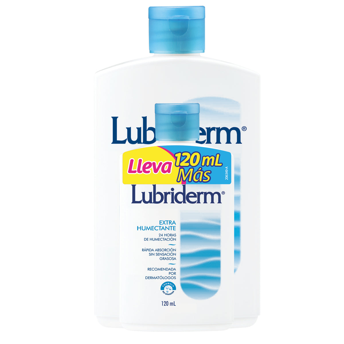 LUBRIDERM LOCIÓN EXTRA HUMECTANTE X 400 ML + 120 ML