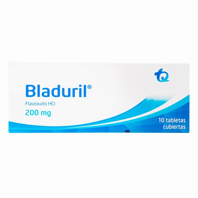 BLADURIL 200 MG 10 TABLETAS - FLAVOXATO