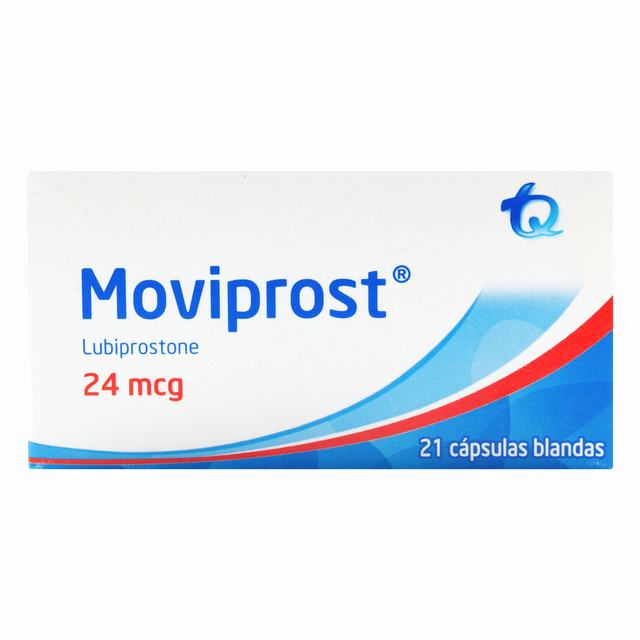 MOVIPROST 24 MCG 21 CÁPSULAS BLAND - LUBIPROSTONA