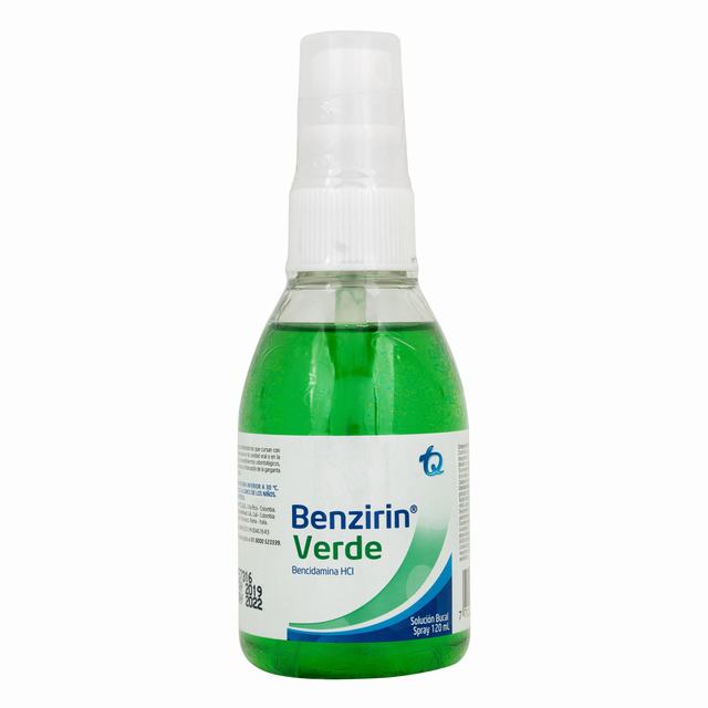 BENZIRIN VERDE SPRAY 120 ML - BENCIDAMINA