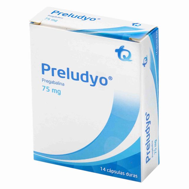 PRELUDYO 75 MG 14 TBS - PREGABALINA