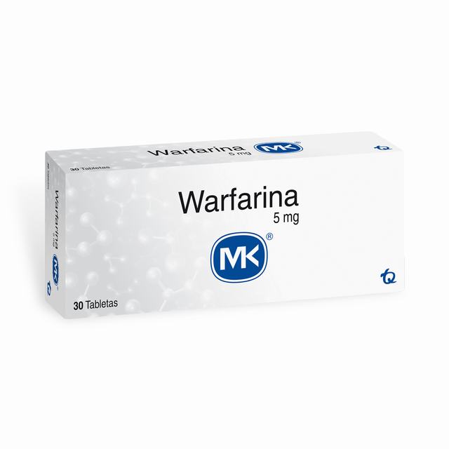 WARFARINA 5 MG 30 TBS MK - VENTA CON FORMULA MEDICA - REG. INVIMA 2020M-0012784-R1