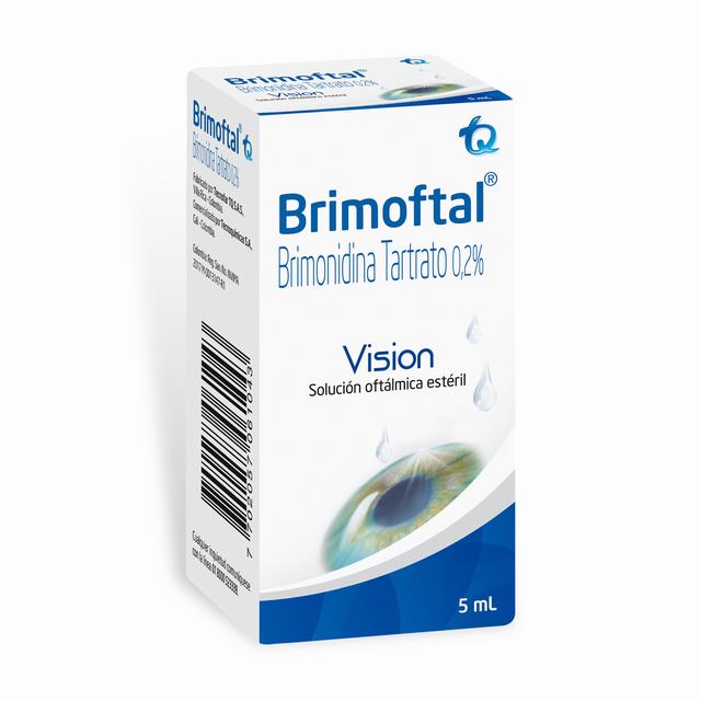 BRIMOFTAL OFT. 0.2% 5 ML MK - TARTRATO DE BRIMONIDINA
