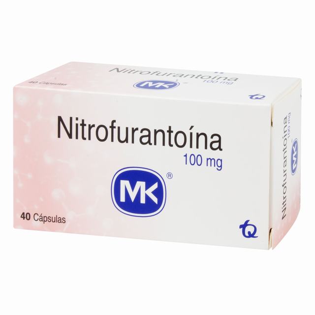 NITROFURANTOINA 100 MG MK X 40 TABLETAS