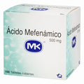 ACIDO MEFENAMICO 500 MG X 100 TABLETAS - VENTA CON FORMULA MEDICA - REG. INVIMA 2008M-009407-R1