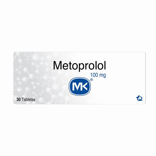 METOPROLOL 100 MG 30 TBS MK
