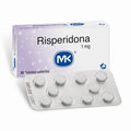 RISPERIDONA 1 MG 20 TABLETAS MK