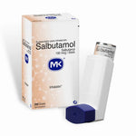 SALBUTAMOL INHALADOR 200 DOSIS MK - VENTA CON FORMULA MEDICA - REG. INVIMA 2022M-0000737-R2