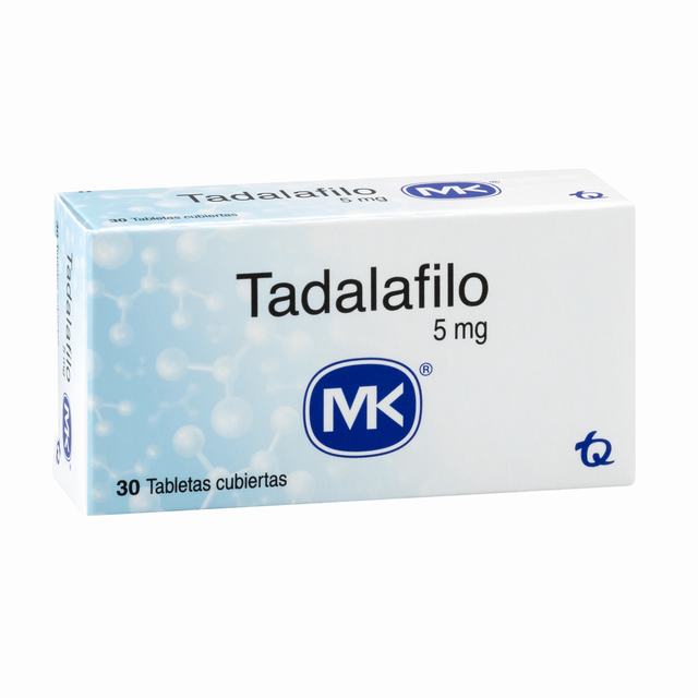TADALAFILO 5 MG 30 TABLETAS MK
