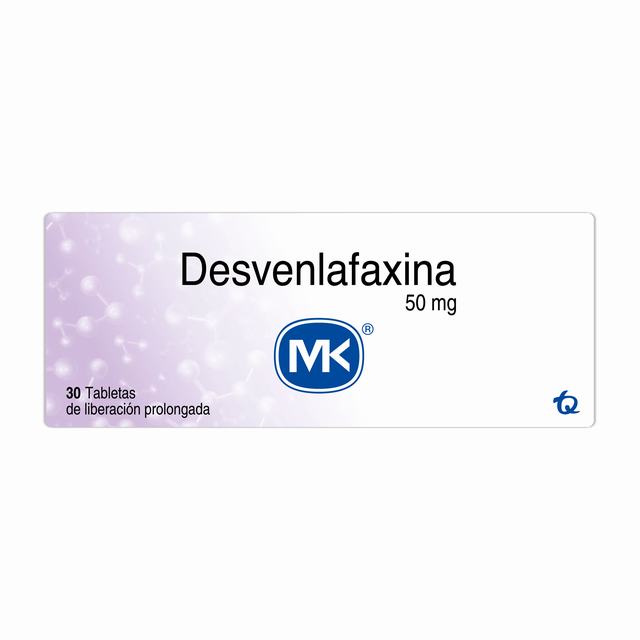 DESVENLAFAXINA 50 MG 30 TABLETAS MK