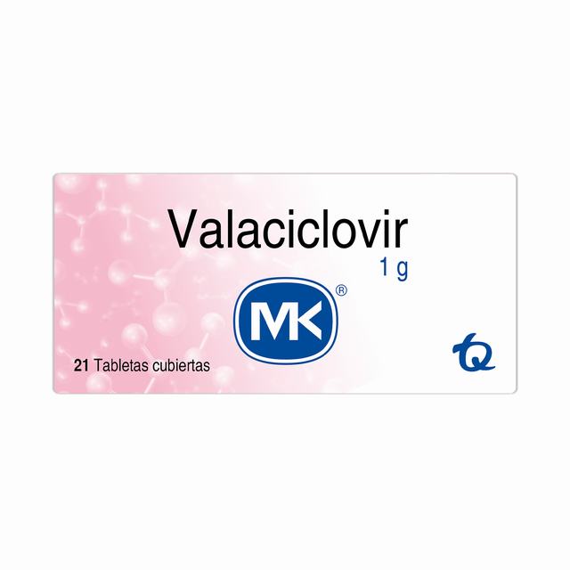 VALACICLOVIR 1 G 21 TBS MK