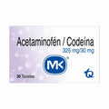ACETAMINOFEN+CODEINA 325/30MG 30 TBS MK - REG. INVIMA 2020M-0013066-R1