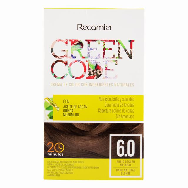 GREEN CODE KIT 6.0 RUBIO OSCURO NATURAL - REG. INVIMA NSOC69838-15CO