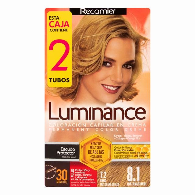 LUMINANCE KIT 8.1 RUBIO MUY CLARO CEN - REG. INVIMA NSOC97982-19CO