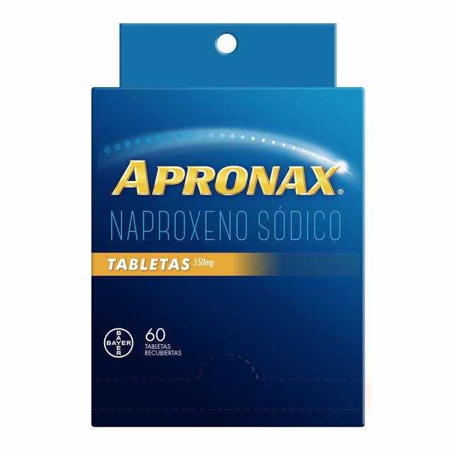 APRONAX 550 MG X 60 TABLETAS - NAPROXENO