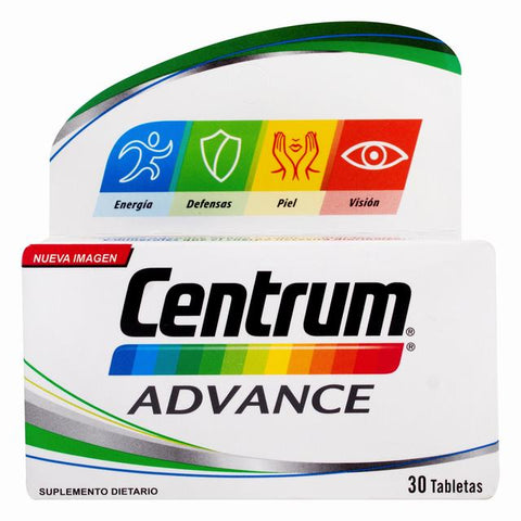 CENTRUM ADVANCE 30 TABLETAS - REG. INVIMA SD2015-0003675