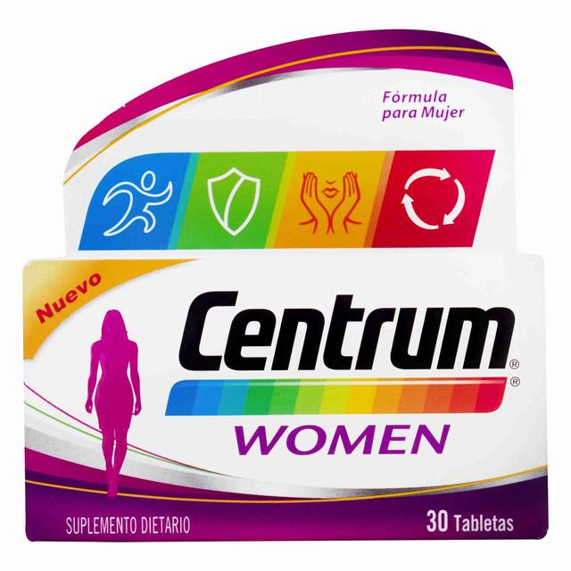 CENTRUM WOMEN 30 TABLETAS - REG. INVIMA SD2026-0003939