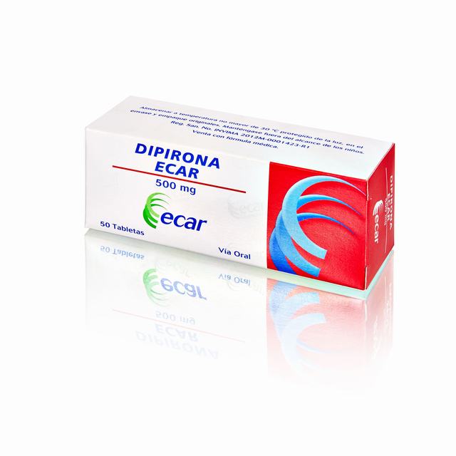 DIPIRONA 500 MG X 50 TABLETAS