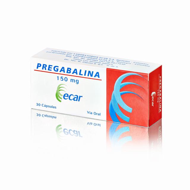 PREGABALINA 150MG 30 CAPSULAS EC