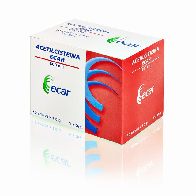ACETILCISTEINA 600 MG 30 SBS EC - REG. INVIMA 2023M-0006725-R2