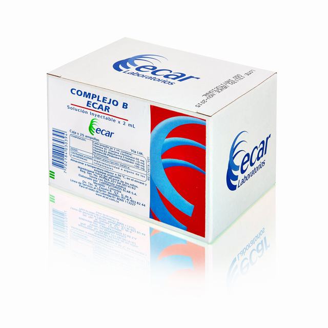 COMPLEJO B 2 ML X 25 AMPOLLAS