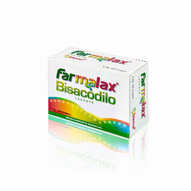 FARMALAX BISACODILO 5 MG X 100 CÁPSULAS