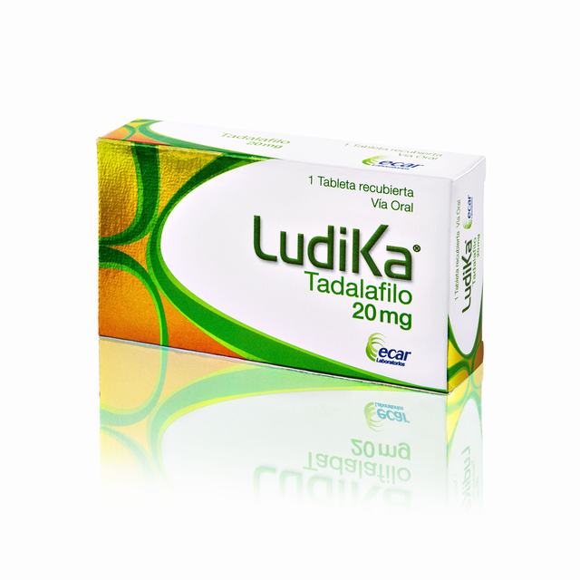 LUDIKA TADALAFILO 20 MG 1 TABLETA
