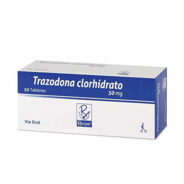TRAZODONA 50 MG X 50 TABLETAS