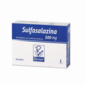 SULFASALAZINA 500 MG 10 TABLETAS RC