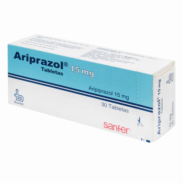 ARIPRAZOL 15 MG X 30 TABLETAS - ARIPIPRAZOL
