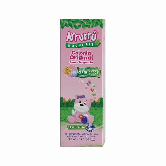 COLONIA ARRURRU NATURALS ROSADA 60 ML - REG. INVIMA NSOC14932-22CO