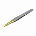 PINZA DEPILADORA PUNTA DORADA