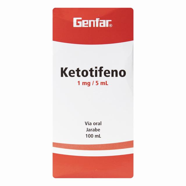KETOTIFENO JARABE 1 MG X 100 ML