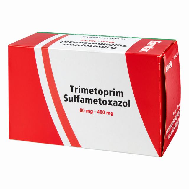 TRIMETOPRIM SULFA 80-400 X 100 TABLETAS