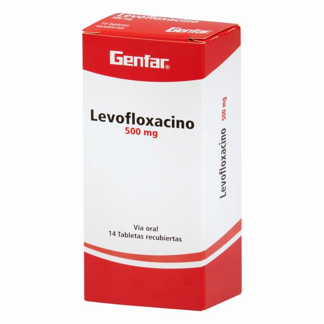 LEVOFLOXACINO 500 MG X 14 TABLETAS