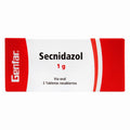 SECNIDAZOL 1 GR 2 TABLETAS GF - VENTA CON FORMULA MEDICA - REG. INVIMA 2022M-0008623-R1