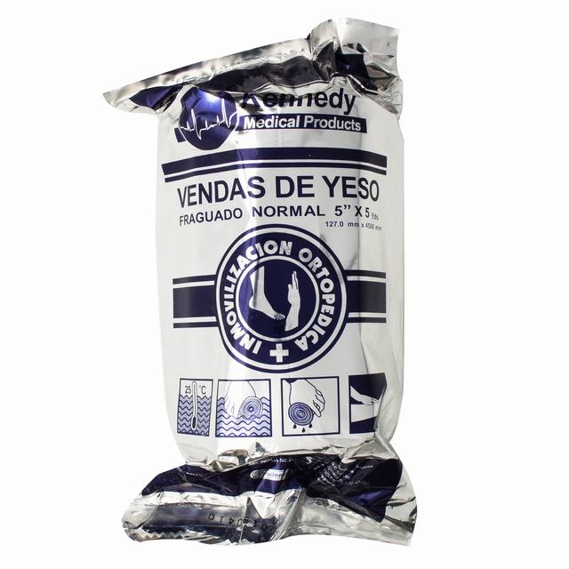 VENDA DE YESO KENNEDY 5X5 - REG. INVIMA 2012DM-0001414-R2