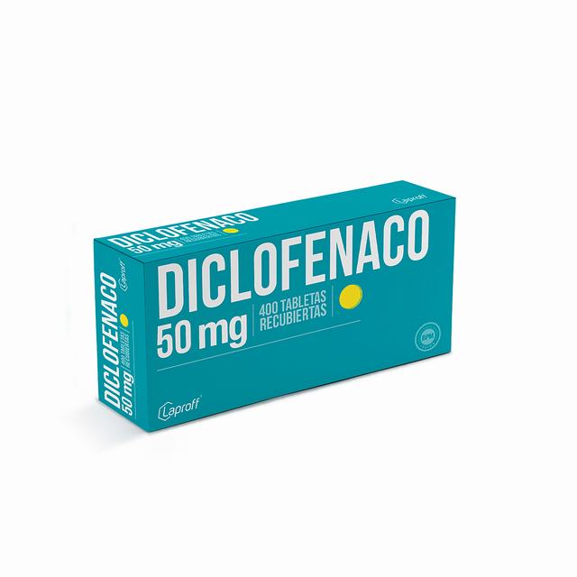 DICLOFENACO 50 MG X 400 TABLETAS