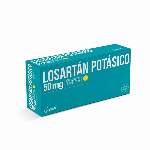 LOSARTAN 50 MG 300 TABLETAS LP