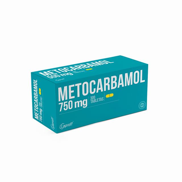 METOCARBAMOL 750 MG 300 TABLETAS LP