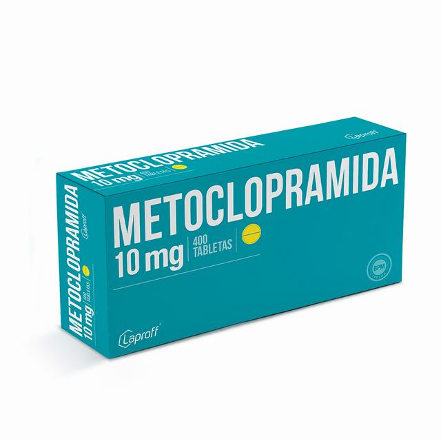 METOCLOPRAMIDA 10 MG X 400 TABLETAS