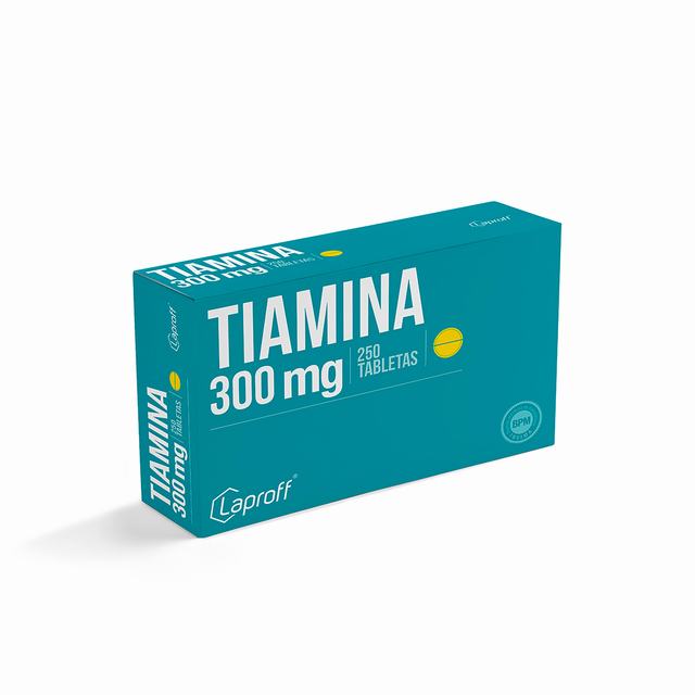 TIAMINA 300 MG X 250 TABLETAS
