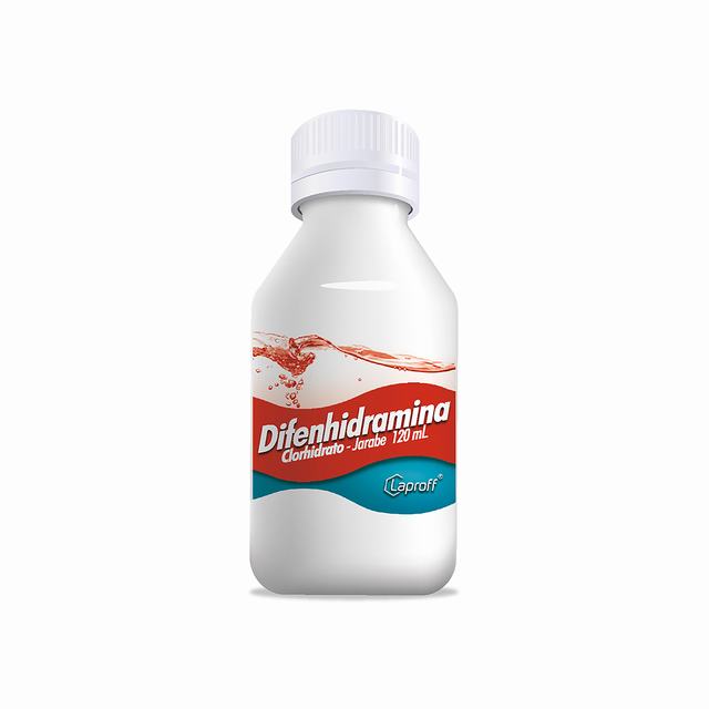 DIFENHIDRAMINA JARABE X 120 ML