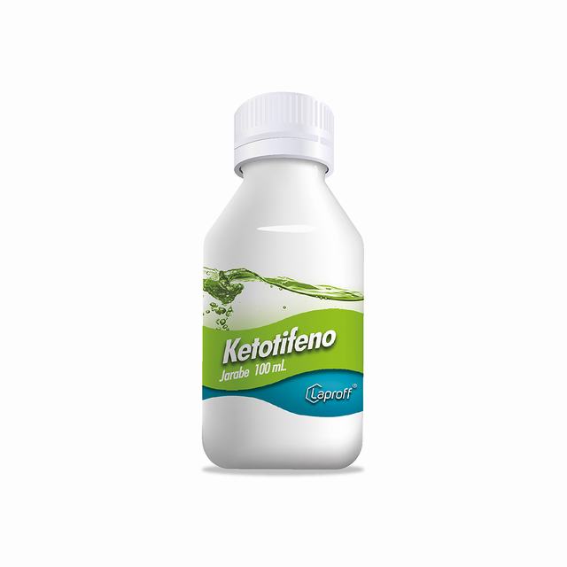 JARABE KETOTIFENO 20 MG X 100 ML