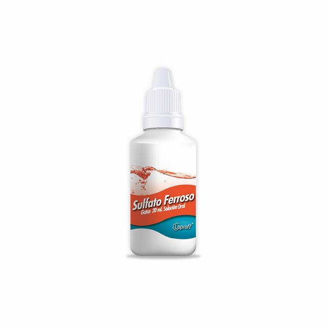 SULFATO FERROSO GOTAS X 125 MG