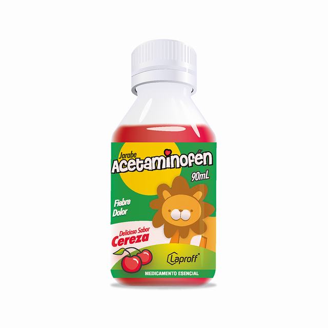 ACETAMINOFÉN JARABE 150 MG X 90 ML - VENTA CON FORMULA MEDICA